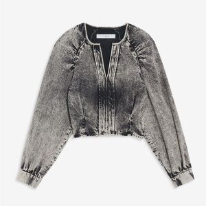 IRO PARIS DENIM TOP